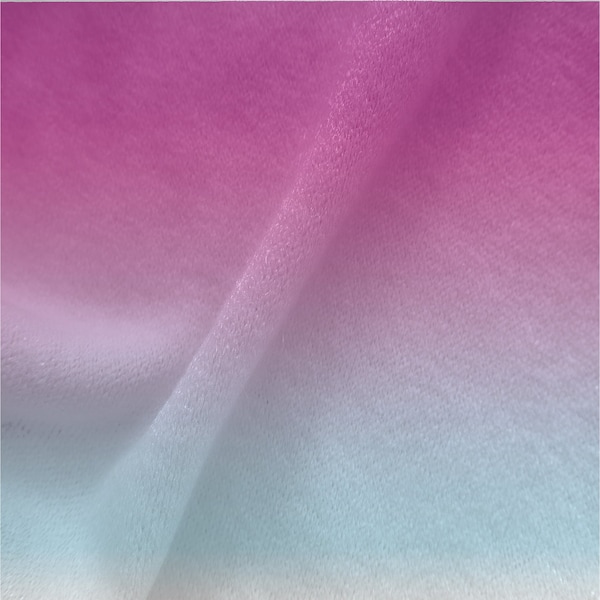 Purple And Blue Color Wash Creative Class Fabric, 48'' X 3 Yards